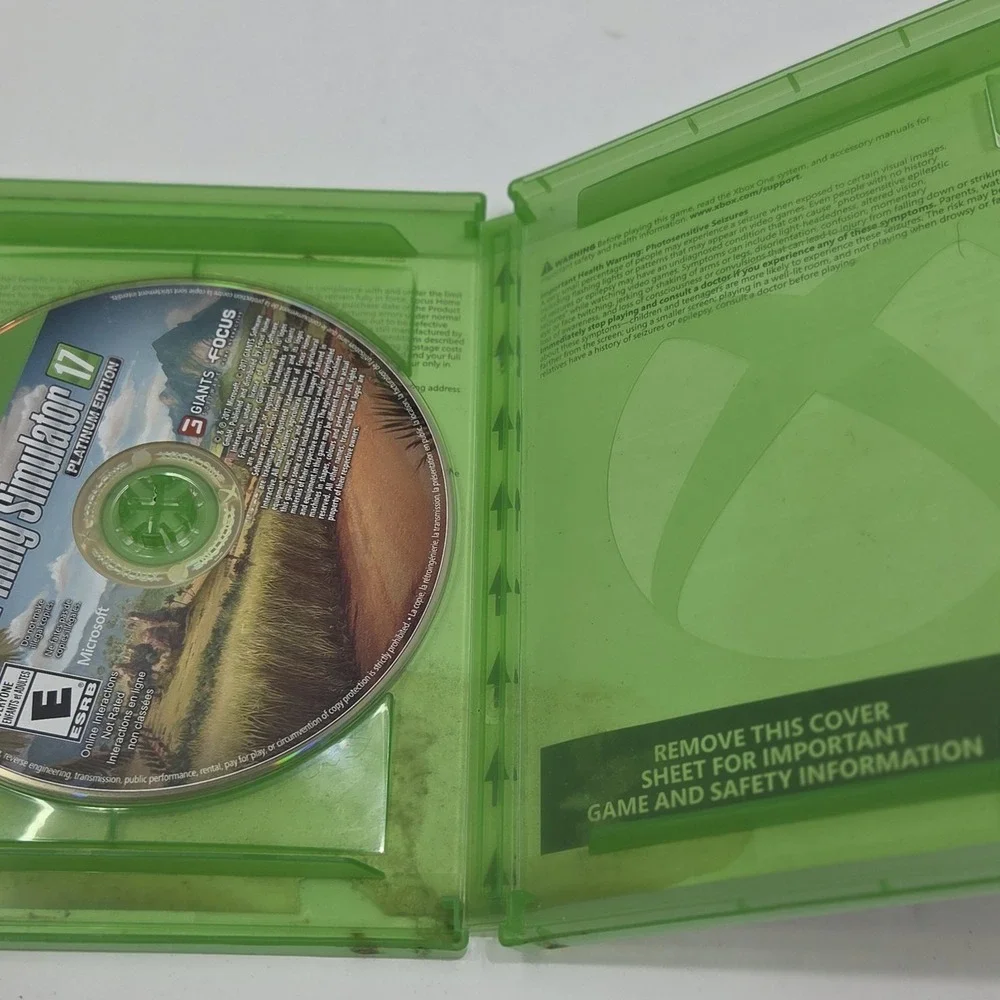 Farming Simulator 17 Platinum Edition Xbox One Microsoft Video Game CIB